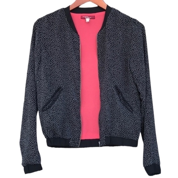 Bershka Bsk Lightweight Polka Dot Jacket - Picture 2 of 7